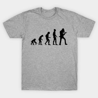 Guitar from monkey to man T-Shirt